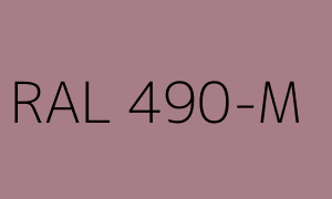 Spalva RAL 490-M