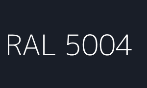 Spalva RAL 5004