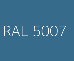 Spalva RAL 5007 BRILLIANT BLUE