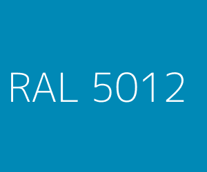 Spalva RAL 5012 LIGHT BLUE