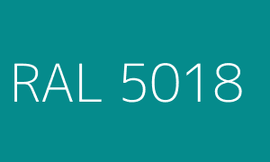 Spalva RAL 5018