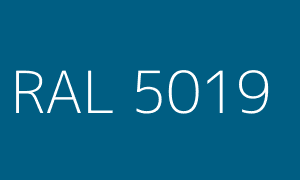 Spalva RAL 5019