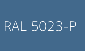 Spalva RAL 5023-P