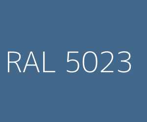 Spalva RAL 5023 DISTANT BLUE