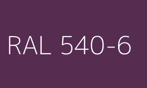 Spalva RAL 540-6