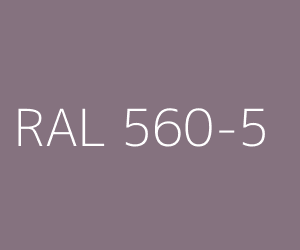 Spalva RAL 560-5 