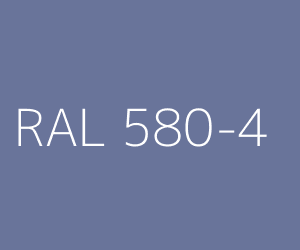 Spalva RAL 580-4 
