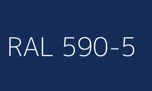 Spalva RAL 590-5