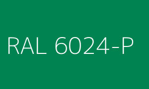 Spalva RAL 6024-P