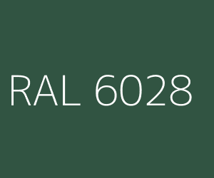 Spalva RAL 6028 PINE GREEN