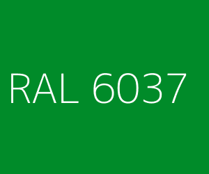 Spalva RAL 6037 PURE GREEN