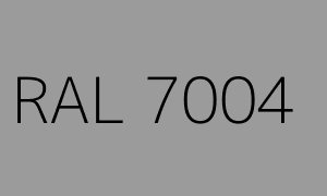 Spalva RAL 7004