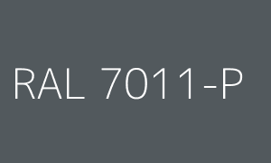 Spalva RAL 7011-P