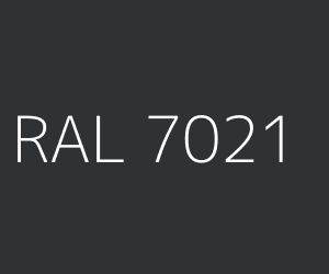 Spalva RAL 7021 BLACK GREY