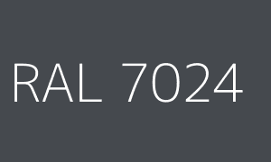 Spalva RAL 7024