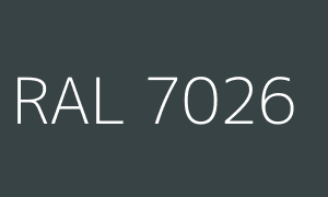 Spalva RAL 7026