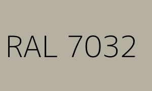Spalva RAL 7032