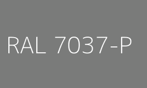 Spalva RAL 7037-P