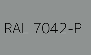 Spalva RAL 7042-P