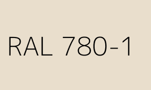 Spalva RAL 780-1