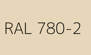 Spalva RAL 780-2