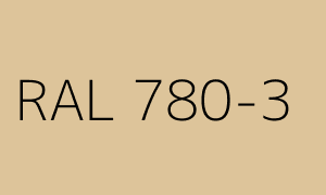 Spalva RAL 780-3