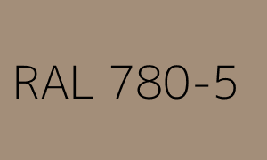 Spalva RAL 780-5