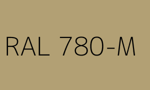 Spalva RAL 780-M