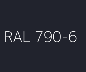 Spalva RAL 790-6 