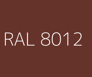 Spalva RAL 8012 RED BROWN