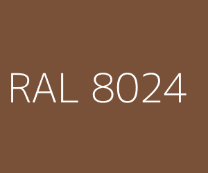 Spalva RAL 8024 BEIGE BROWN