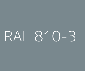 Spalva RAL 810-3 