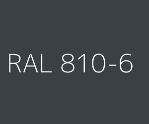 Spalva RAL 810-6 