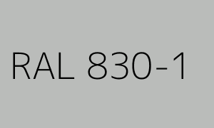 Spalva RAL 830-1