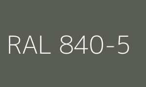 Spalva RAL 840-5