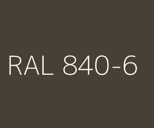Spalva RAL 840-6 