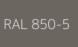 Spalva RAL 850-5
