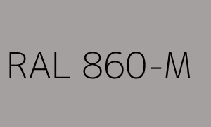 Spalva RAL 860-M
