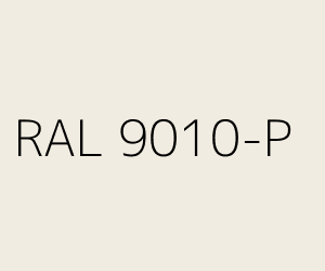 Spalva RAL 9010-P PURE WHITE