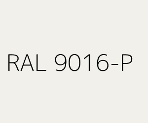 Spalva RAL 9016-P TRAFFIC WHITE